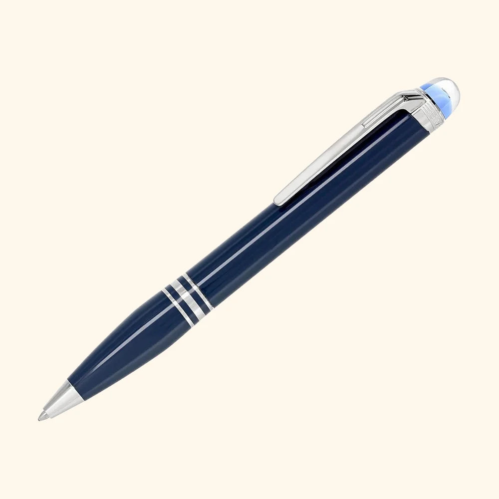 Montblanc StarWalker Blauer Planet Precious Resin Kugelschreiber aus blauem Edelharz