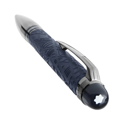 Montblanc StarWalker SpaceBlue Kugelschreiber in mattem Blau aus Edelharz