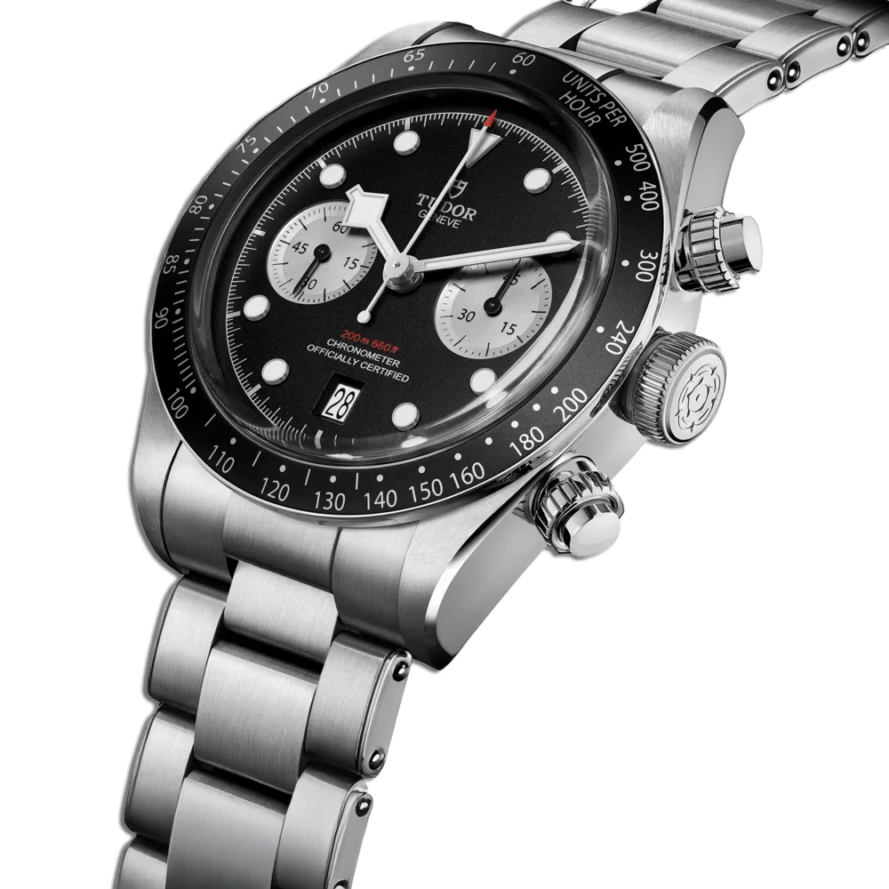 Tudor®  Black Bay Chrono Ziffernblatt schwarz