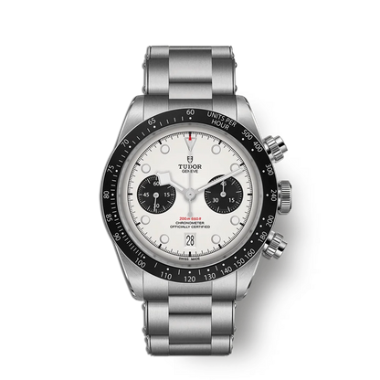 Tudor®  Black Bay Chrono Ziffernblatt weiß