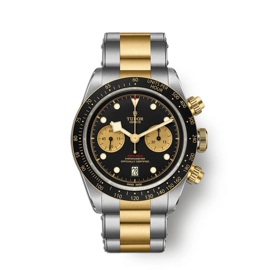 Tudor®  Black Bay Chrono S&G Ziffernblatt schwarz