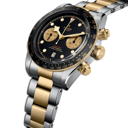 Tudor®  Black Bay Chrono S&G Ziffernblatt schwarz